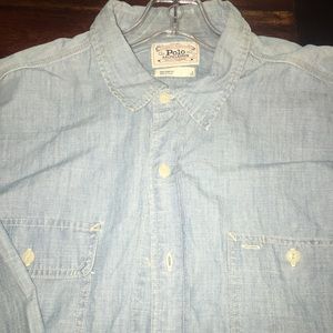 Polo chambray