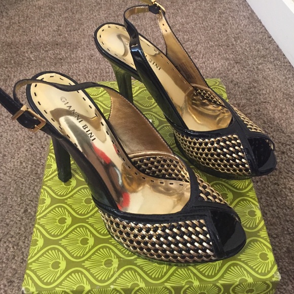 Black high heels