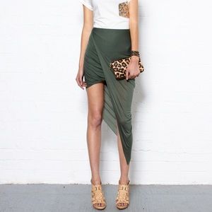 HELMUT LANG Kinetic Wrap Skirt