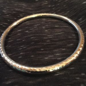 Sterling silver cuff