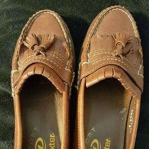 7 1/2 medium brown Dexter women's shoes