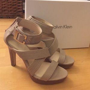 Calvin Klein Susan Shiny Nappa Sandal