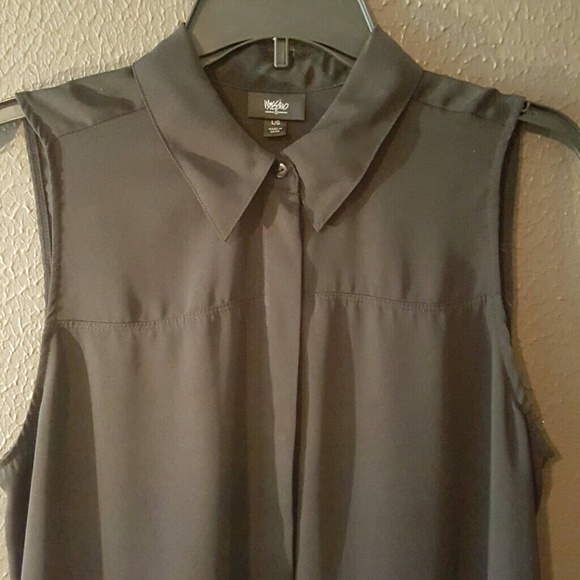 Black Mossimo Sleeveless Blouse