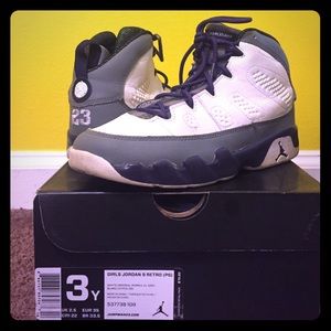 Girls Jordan 9 Retro (ps)