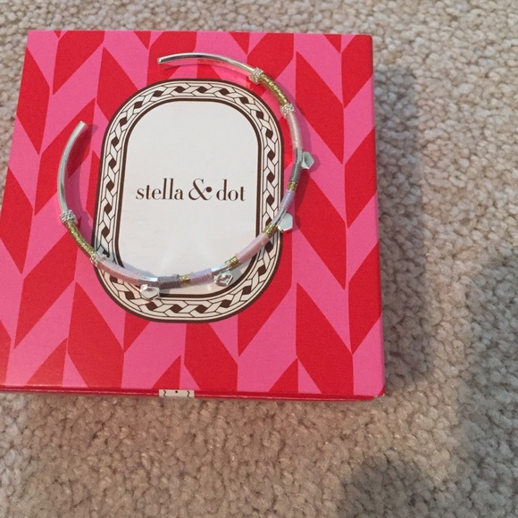 Stella & Dot Color Block Cuff in Blush