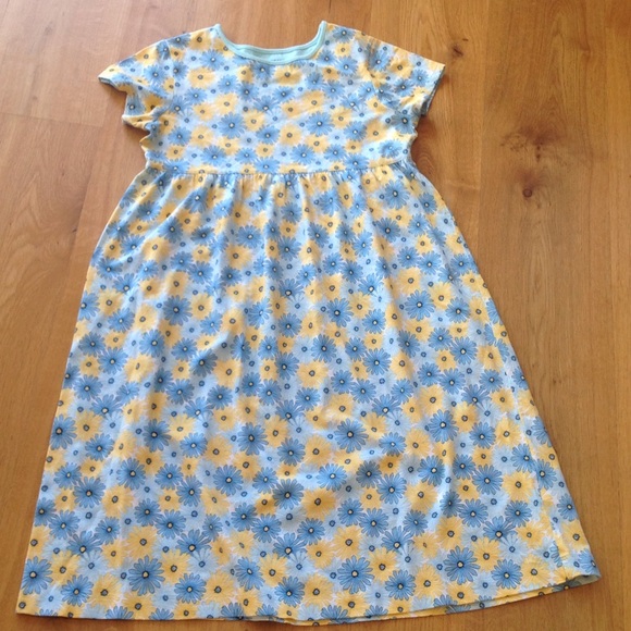 Floral cotton print dress