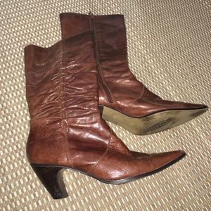 Seychelles Brown Leather Boots