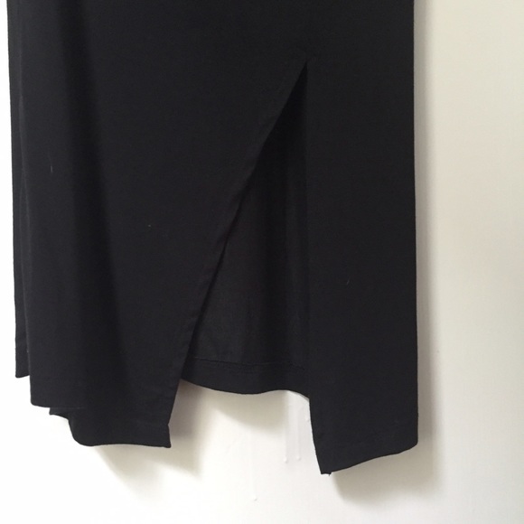 NWT H&M Europe black boatneck knit dress, size 8 - Picture 3 of 4