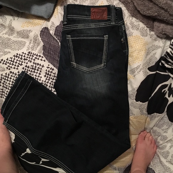 BKE "Sabrina" bootcut. Size 32 x 32 dark denim-