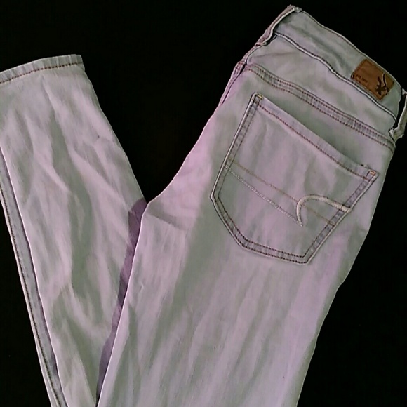 Acid wash jeans