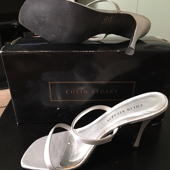Colin Stuart silver heel