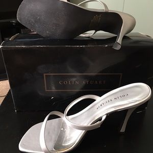 Colin Stuart silver heel