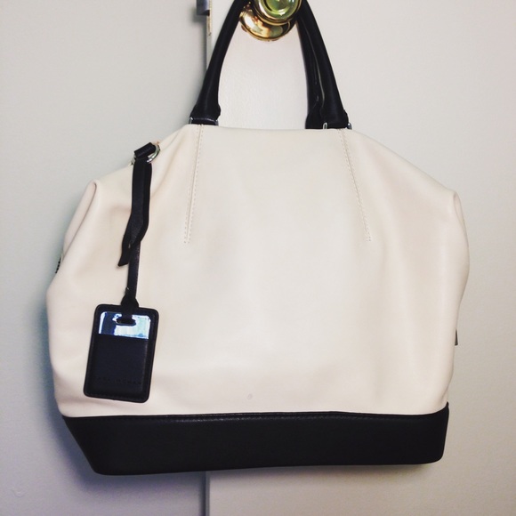 ZARA Top-Handel Color Block Bag