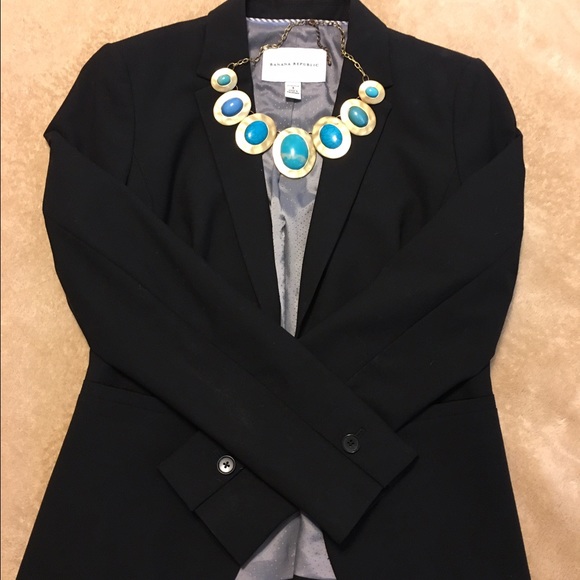 Banana Republic black blazer