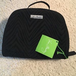 Travel jewelry organizer classic black with Zebra