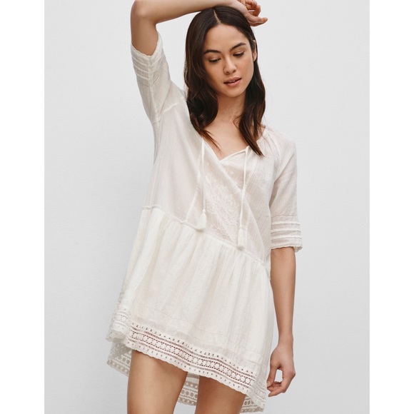 Aritzia Bohemian Cotton Dress