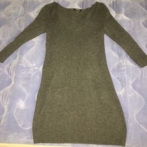 grey express sweater dress