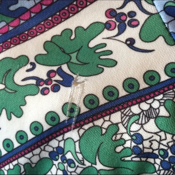 VINTAGE 70s Sears Paisley Button Up Shirt - Picture 5 of 11