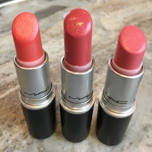 Three MAC Lipsticks