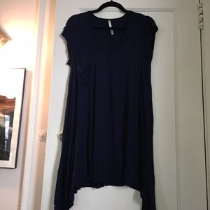 Modcloth Crush on Casual tunic in deep blue