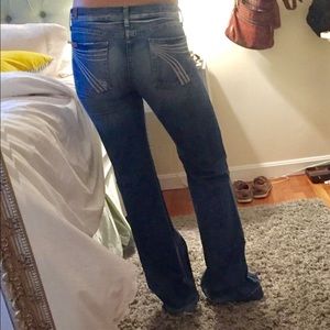 Wide leg 7 jeans