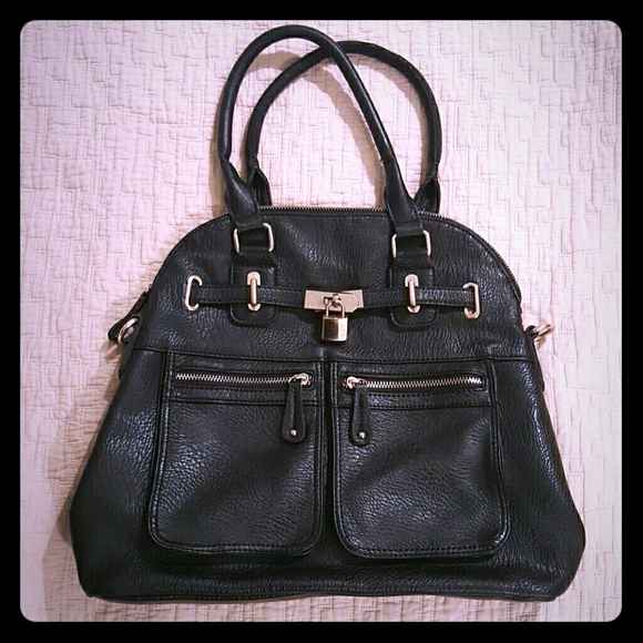 Black handbag