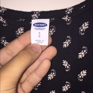 Black Flowy Tank Top