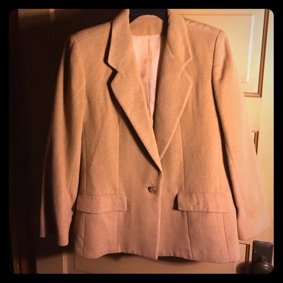 Lined wool blazer vintage