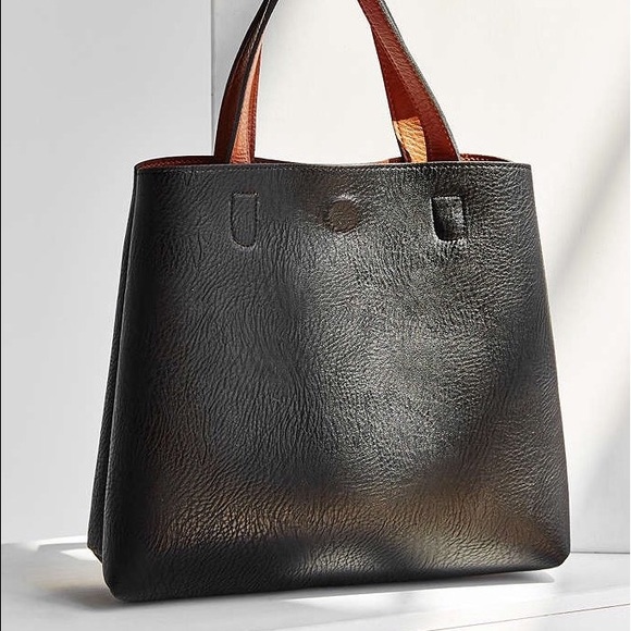 Urban Outfitters Mini Reversible Vegan Leather Bag