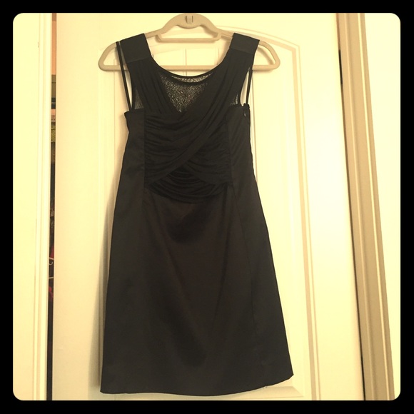 Black cocktail dress