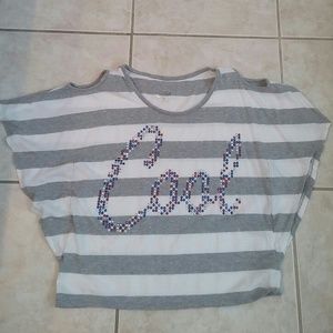 Justice sz 12 sparkle top