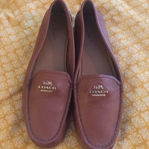 Brown Coach Loafers