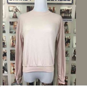 Brandy melville orlena pink sweatshirt