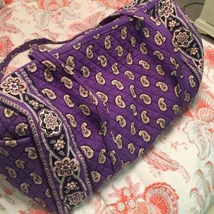 Large Vera Bradley duffel bag
