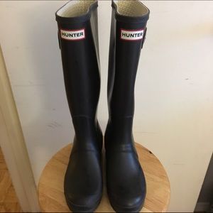 Black Hunter Rain Boots