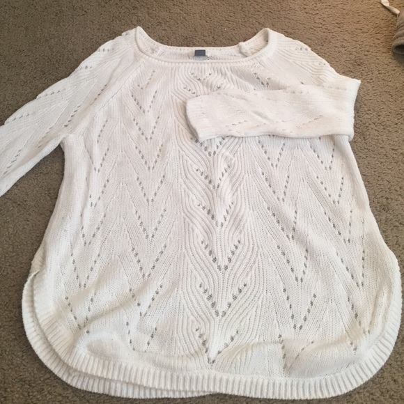 White sweater