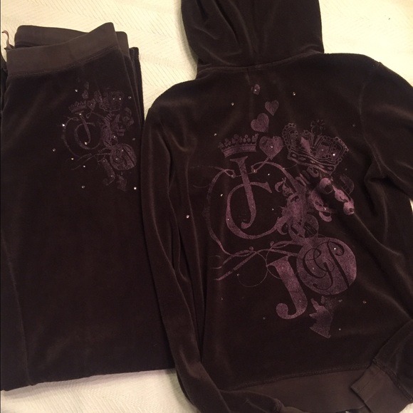 Juicy Couture Velour Track Suit