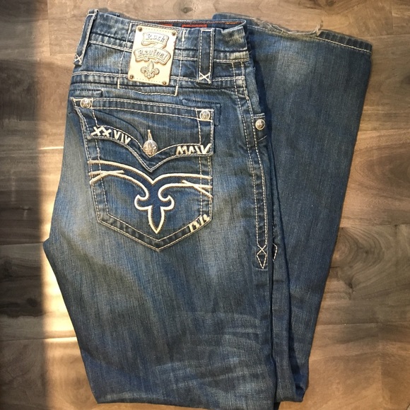 Men's Rock Revival Medium Wash Jeans