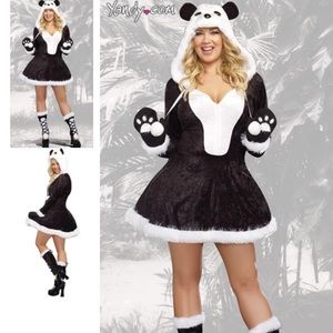 Plus Size Panda Costume