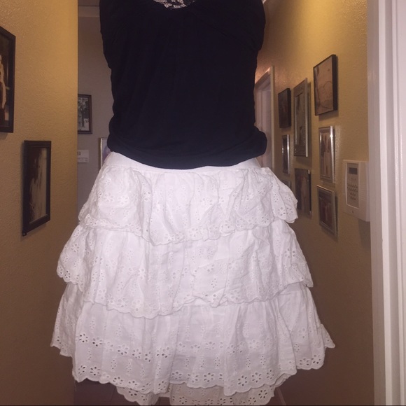 Express Lacy Skirt