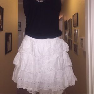 Express Lacy Skirt