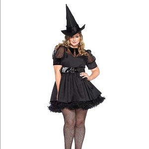 Plus size witch costume