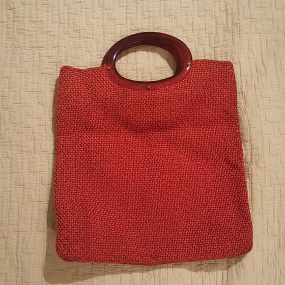 Vintage woven purse