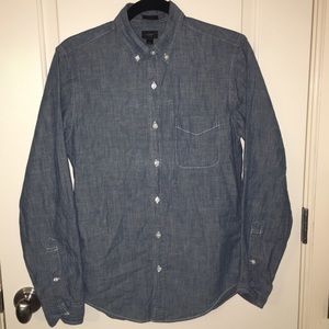 J. Crew Slim Japanese Chambray Shirt