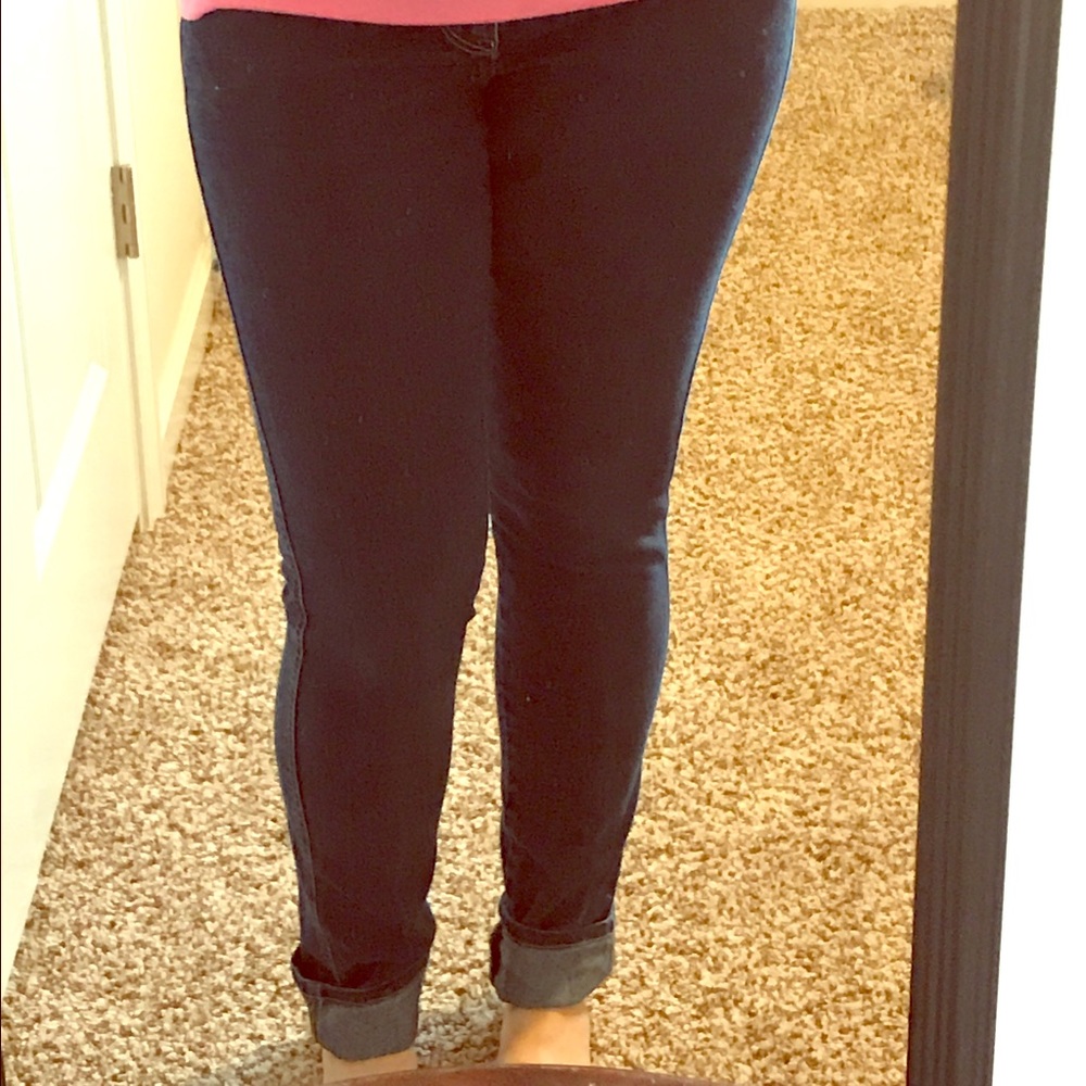 H&M dark skinny jeans