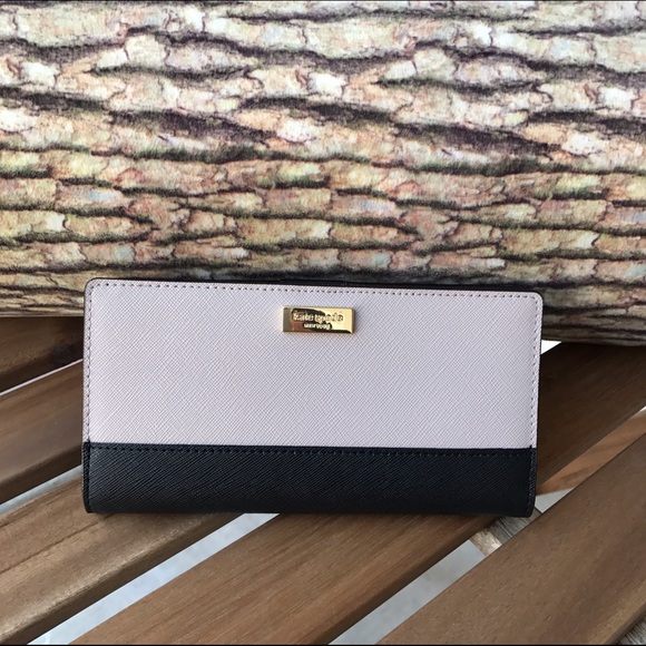 kate spade Handbags - 🎉Kate Spade Stacy Leather Wallet Nude