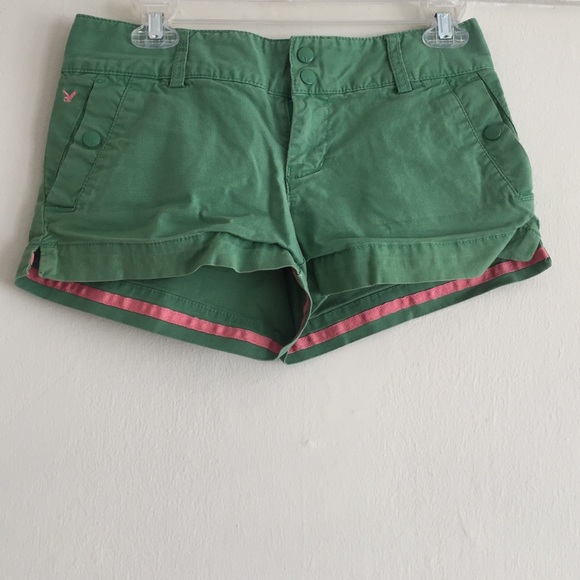 American Eagle Green Shorts