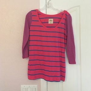 Women's hollister 3/4 sleeve size medium