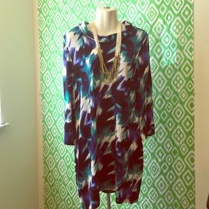 Alfani Flowy Dress - Long Sleeves