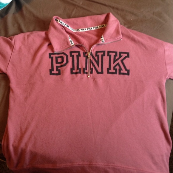 PINK half zip